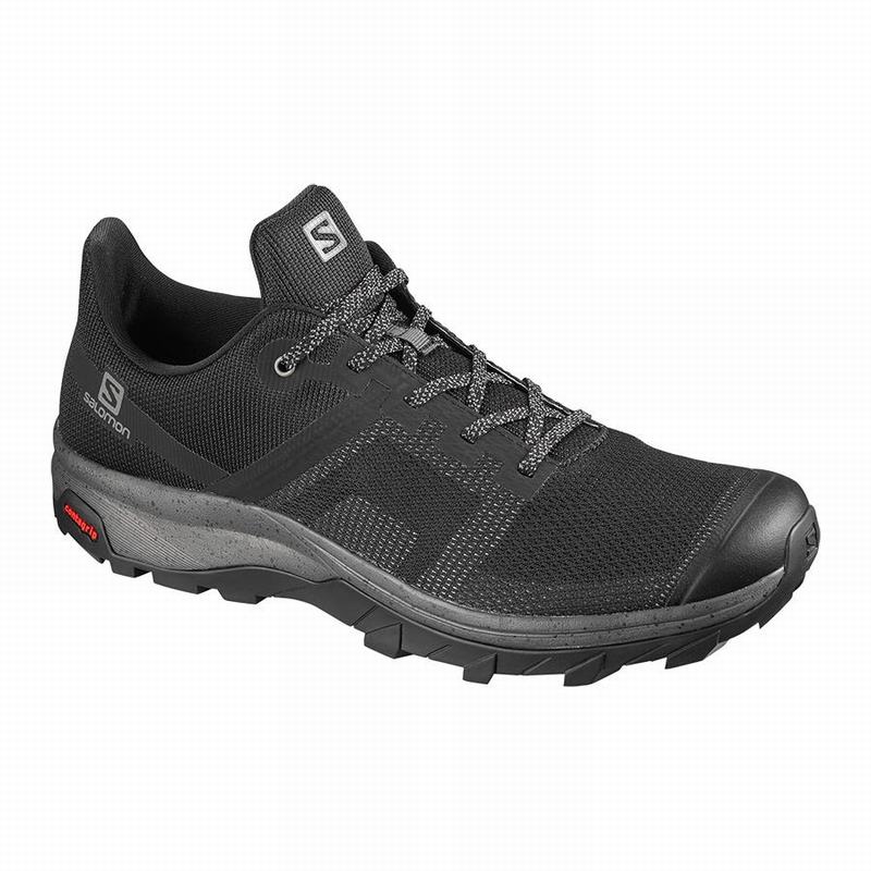 SALOMON OUTLINE PRISM Philippines - Men's Hiking Shoes - Black | 472961-XNU